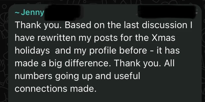 Client result