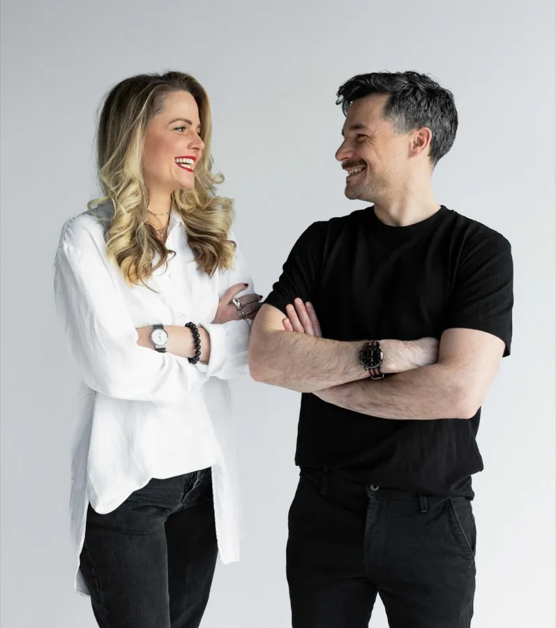 Julia Kotula and Dan Sherrard-Smith, co-founders of MotherTree
